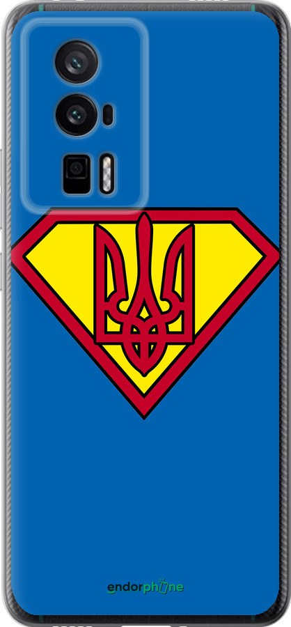 Силіконовий чехол Супер Тризуб для Xiaomi Redmi K60 Pro - 1164u-3457 изображение 