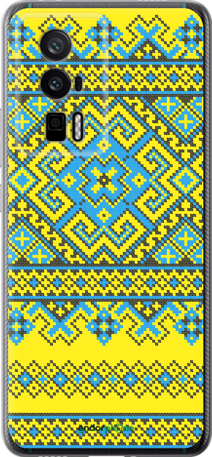 Силиконовый чехол Вышиванка 41 для Xiaomi Redmi K60 Pro - 1175u-3457 изображение 