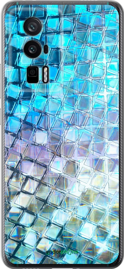 Силиконовый чехол Переливающаяся чешуя для Xiaomi Redmi K60 Pro - 227u-3457 изображение 