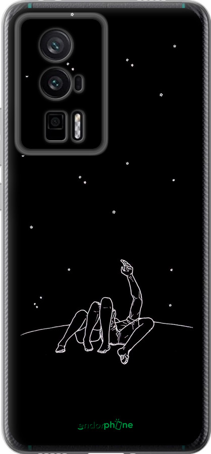 Силіконовий чехол Романтика для Xiaomi Redmi K60 Pro - 4306u-3457 изображение 