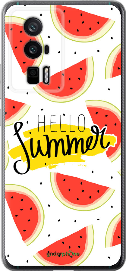 Силиконовый чехол Hello Summer для Xiaomi Redmi K60 Pro - 4356u-3457 изображение 