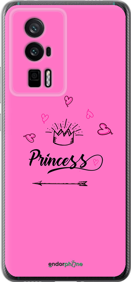 Силіконовий чехол Princess для Xiaomi Redmi K60 Pro - 4361u-3457 изображение 