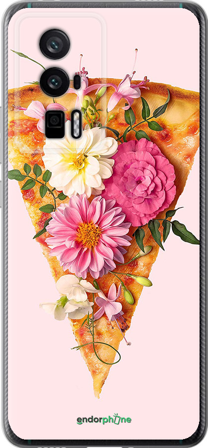 Силіконовий чехол pizza для Xiaomi Redmi K60 Pro - 4492u-3457 изображение 