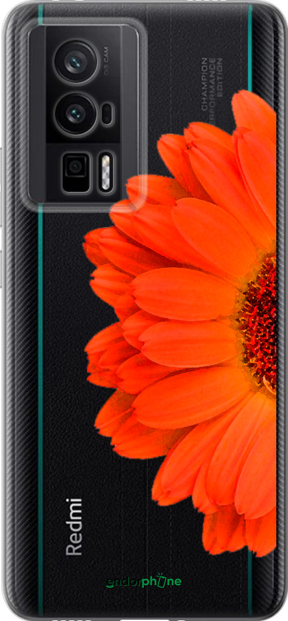 Силиконовый чехол Гербера 1 для Xiaomi Redmi K60 Pro - 4534u-3457 изображение 