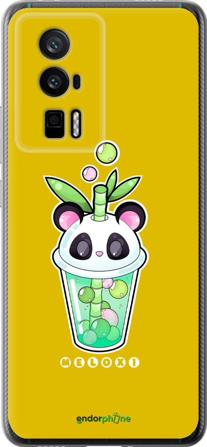 Силиконовый чехол Панда 1 для Xiaomi Redmi K60 Pro - 4558u-3457 изображение 