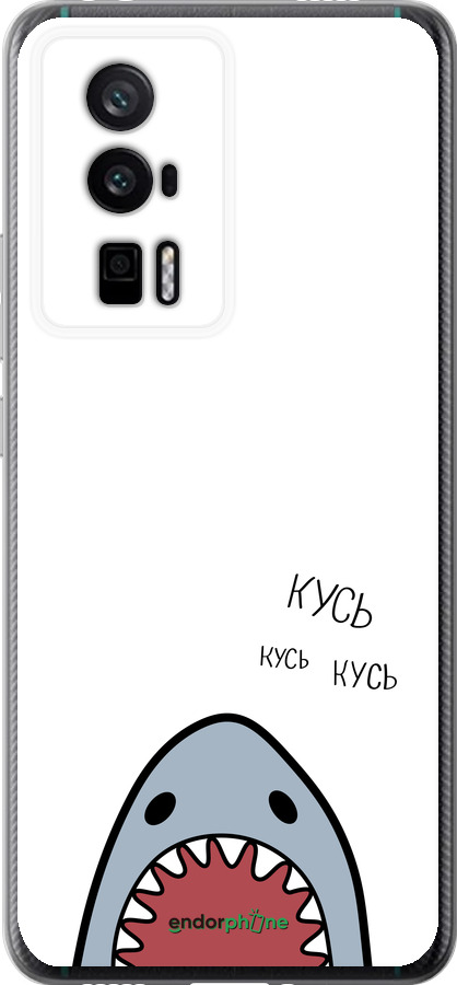 Силиконовый чехол Акула для Xiaomi Redmi K60 Pro - 4870u-3457 изображение 