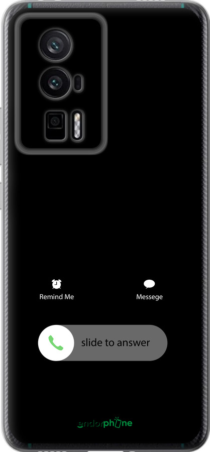 Силиконовый чехол Айфон 2 для Xiaomi Redmi K60 Pro - 4888u-3457 изображение 