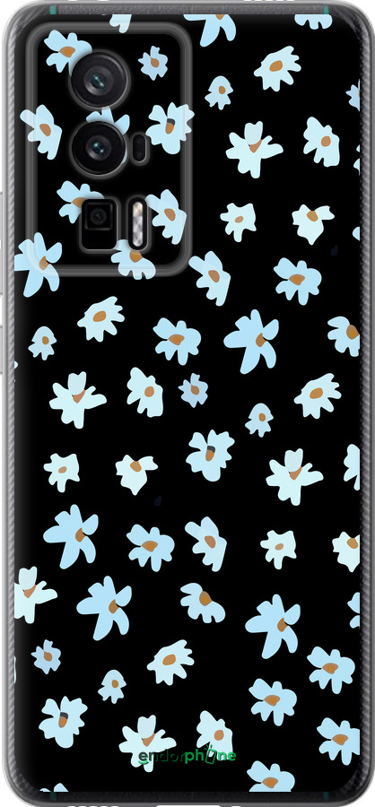 Силиконовый чехол Цветочный для Xiaomi Redmi K60 Pro - 4900u-3457 изображение 