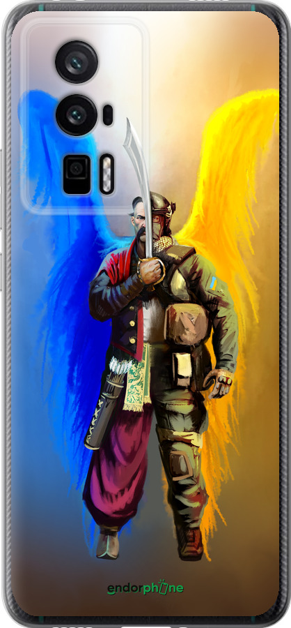 Силіконовий чехол Воїн Ангел  для Xiaomi Redmi K60 Pro - 5317u-3457 изображение 