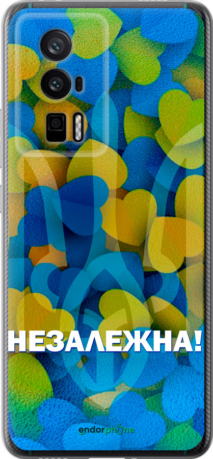 Силиконовый чехол Незалежна для Xiaomi Redmi K60 Pro - 5447u-3457 изображение 