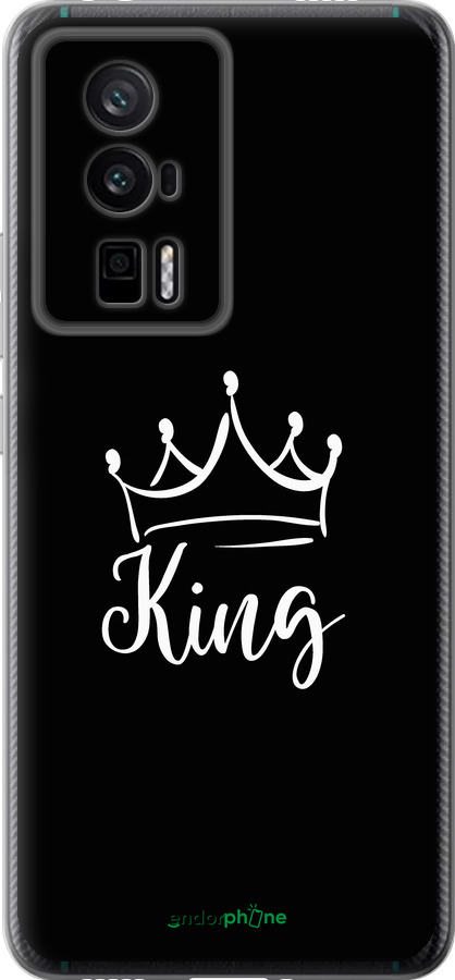Силіконовий чехол Queen & King для нього для Xiaomi Redmi K60 Pro - 5521u-3457 изображение 