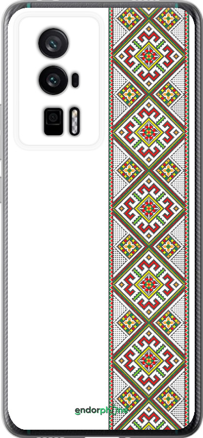 Силіконовий чехол Вишиванка 8 для Xiaomi Redmi K60 Pro - 574u-3457 изображение 