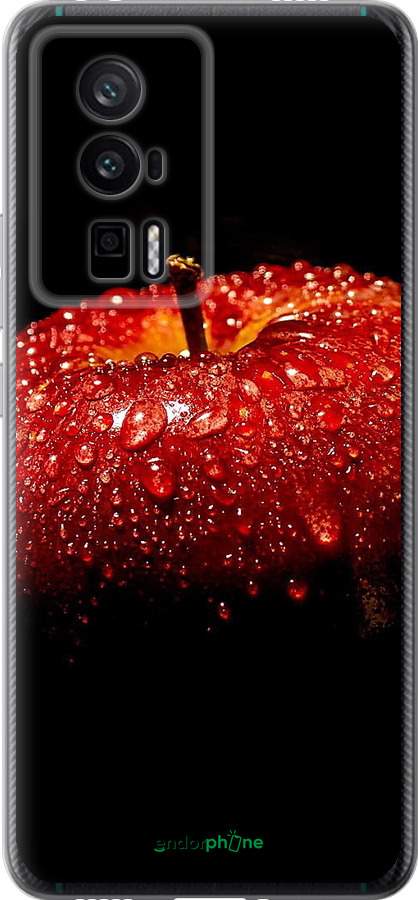 Силіконовий чехол Яблуко для Xiaomi Redmi K60 Pro - 6022u-3457 изображение 