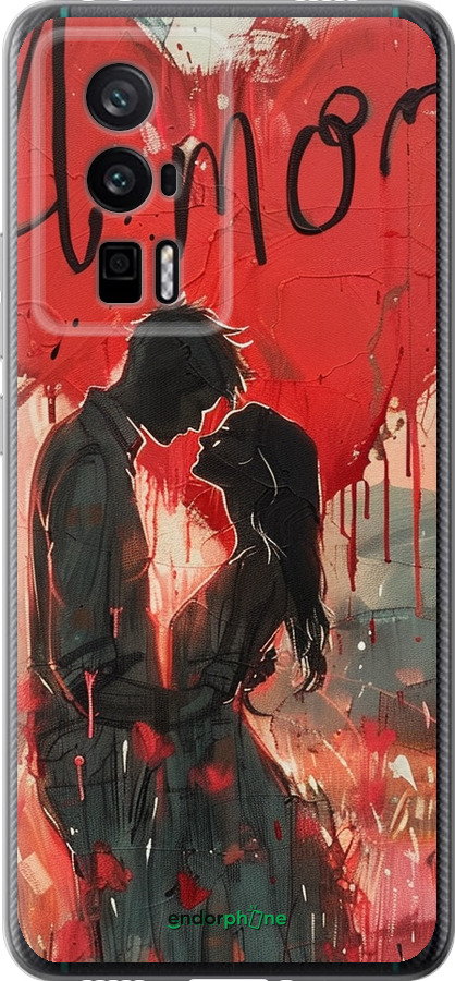 Силиконовый чехол Amore для Xiaomi Redmi K60 Pro - 6047u-3457 изображение 