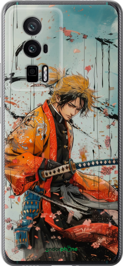 Силиконовый чехол Agatsuma Zenitsu: Убийца демонов для Xiaomi Redmi K60 Pro - 6118u-3457 изображение 