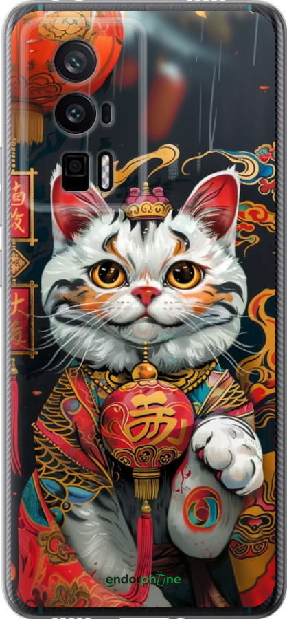 Силиконовый чехол China Cat v2 для Xiaomi Redmi K60 Pro - 6135u-3457 изображение 