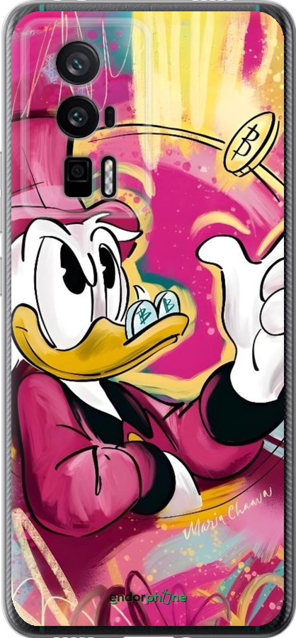 Силиконовый чехол Скрудж для Xiaomi Redmi K60 Pro - 6283u-3457 изображение 
