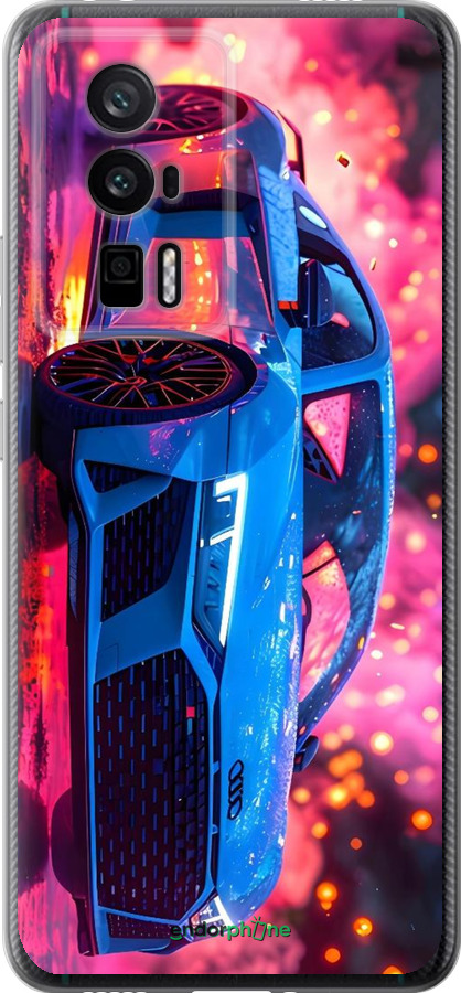 Силиконовый чехол Ауди для Xiaomi Redmi K60 Pro - 6286u-3457 изображение 