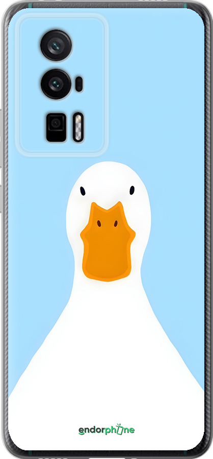 Силіконовий чехол Гусак для Xiaomi Redmi K60 Pro - 6350u-3457 изображение 
