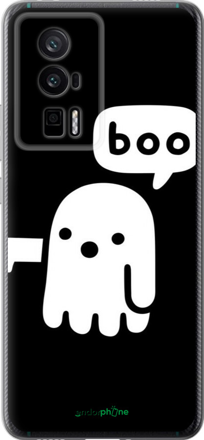 Силіконовий чехол Привид Несхвалення для Xiaomi Redmi K60 Pro - 6431u-3457 изображение 