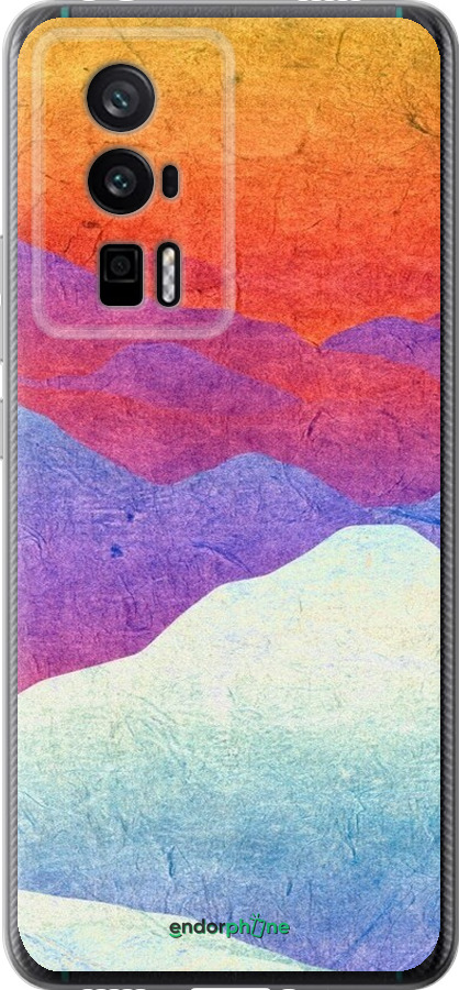 Силиконовый чехол Горный закат для Xiaomi Redmi K60 Pro - 6479u-3457 изображение 