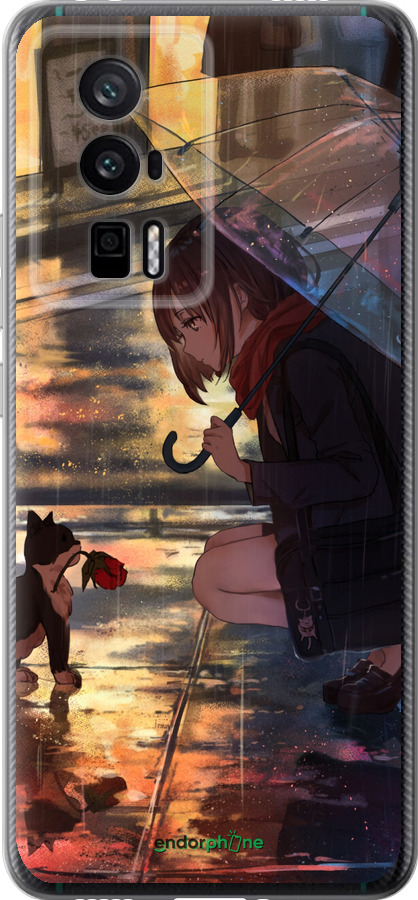 Силіконовий чехол Anime для Xiaomi Redmi K60 Pro - 6609u-3457 изображение 
