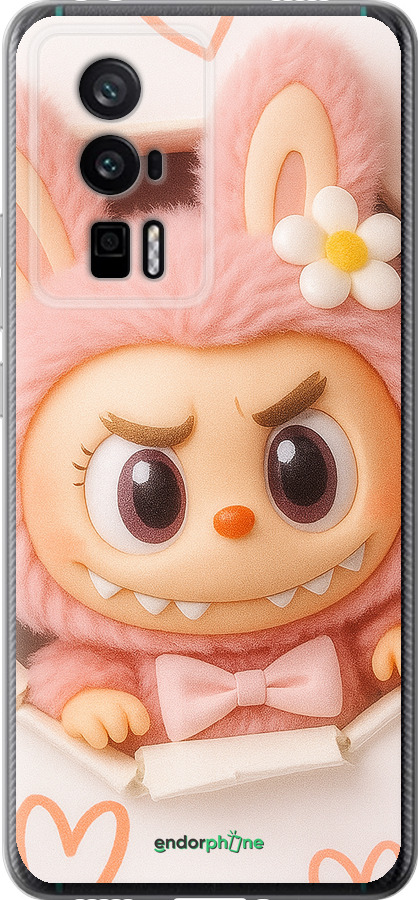 Силиконовый чехол Лабубу 2 для Xiaomi Redmi K60 Pro - 6710u-3457 изображение 