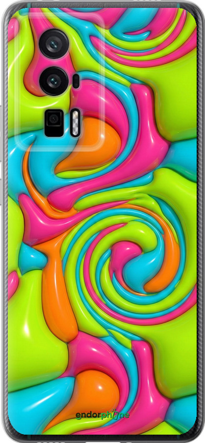 Силиконовый чехол Y2K Jelly Dream для Xiaomi Redmi K60 Pro - 6780u-3457 изображение 