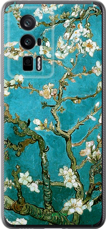 Силіконовий чехол Вінсент Ван Гог. Сакура для Xiaomi Redmi K60 Pro - 841u-3457 изображение 