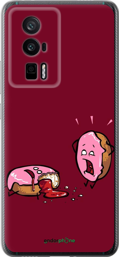 Силиконовый чехол Печенье для Xiaomi Redmi K60 Pro - 911u-3457 изображение 