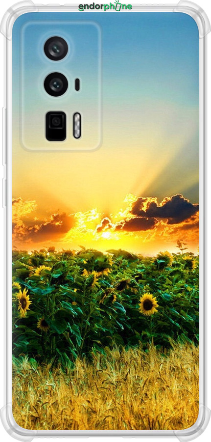 

Силіконовий протиударний с посиленими кутами чохол "Україна" для Xiaomi Redmi K60