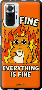 TPU чехол 'Funny Cat' для Xiaomi Redmi Note 10 Pro изображение 9