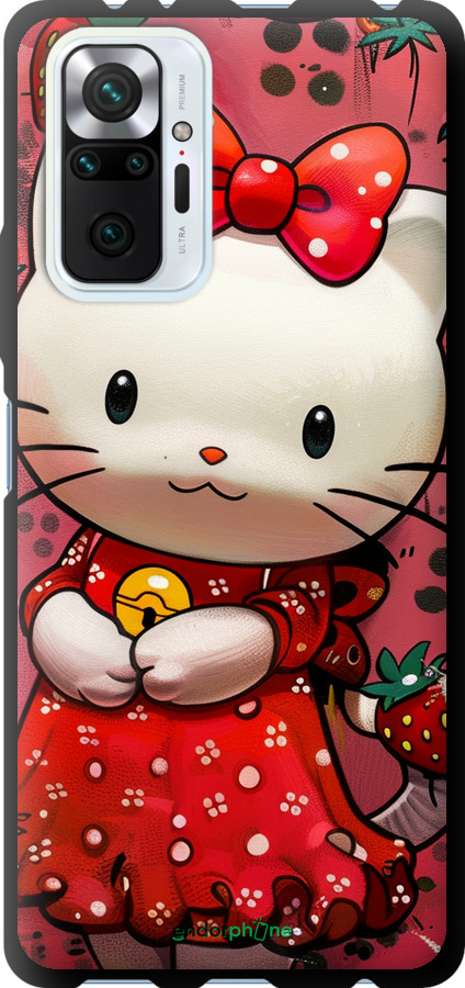 TPU чехол hello kitty1 для Xiaomi Redmi Note 10 Pro - 6036b-2297 изображение 
