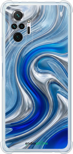 Силикон с усиленными углами чехол Liquid Chrome для Xiaomi Redmi Note 10 Pro - 6781sp-2297 изображение 