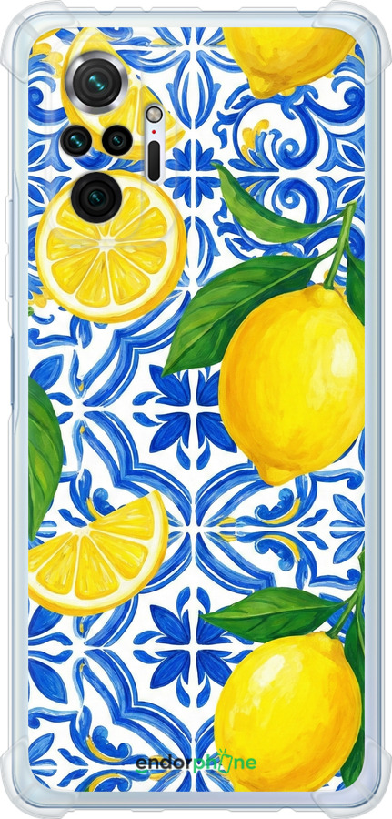 Силіконовий протиударний с посиленими кутами чехол Grocery Girl Italian Summer для Xiaomi Redmi Note 10 Pro - 6766sp-2297 изображение 