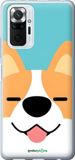 Силиконовый чехол Корги для Xiaomi Redmi Note 10 Pro - 6280u-2297 изображение 