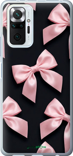 Силіконовий чехол Coquette Ribbons Dark Coquette для Xiaomi Redmi Note 10 Pro - 6767u-2297 изображение 
