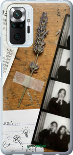 Силиконовый чехол Aesthetic Scrapbook Collage для Xiaomi Redmi Note 10 Pro - 6773u-2297 изображение 
