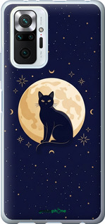 Силіконовий чехол Cute Cat Celestial/Witchy для Xiaomi Redmi Note 10 Pro - 6787u-2297 изображение 