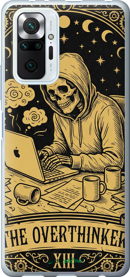 Силиконовый чехол The Overthinker для Xiaomi Redmi Note 10 Pro - 6774u-2297 изображение 