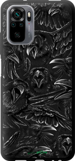TPU чехол Воронья ярость для Xiaomi Redmi Note 10S - 6474b-2577 изображение 