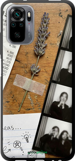 TPU чехол Aesthetic Scrapbook Collage для Xiaomi Redmi Note 10 - 6773b-2277 изображение 