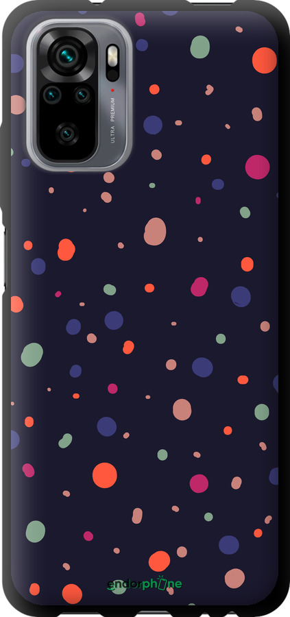 TPU чехол Горошок v2 для Xiaomi Redmi Note 10 - 5599b-2277 изображение 