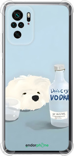 Силикон с усиленными углами чехол Пес водка для Xiaomi Poco M5s - 6368sp-3117 изображение 