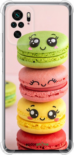 Силіконовий протиударний с посиленими кутами чехол Печиво для Xiaomi Redmi Note 10 - 6693sp-2277 изображение 