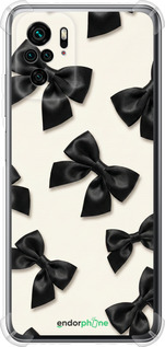 Силикон с усиленными углами чехол 'Dark Coquette' для Xiaomi Redmi Note 10 изображение 2