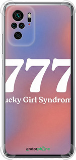 Силикон с усиленными углами чехол 'Aesthetic Aura Gradient 777 Lucky Energy' для Xiaomi Redmi Note 10 изображение 6