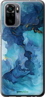 Силиконовый чехол Акварель для Xiaomi Redmi Note 10 - 6320u-2277 изображение 