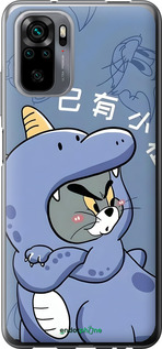 Силіконовий чехол Том і джеррі 1 для Xiaomi Redmi Note 10 - 6358u-2277 изображение 
