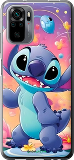 Силіконовий чехол Стич 2 для Xiaomi Redmi Note 10 - 6371u-2277 изображение 